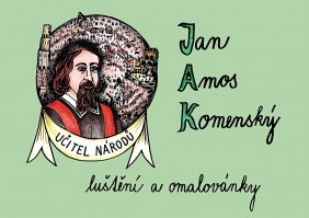 Omalovánky Jan Amos Komenský_obálka